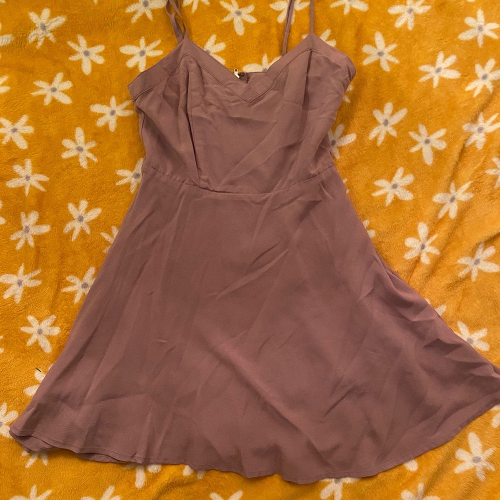 Forever 21 Mauve Flowy Dress
